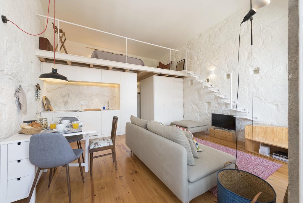 Lovelystay - Cativo Mezzanine Studio Porto Exterior foto